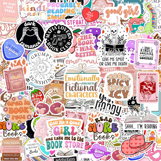120 Pcs Book Stickers for Kindle